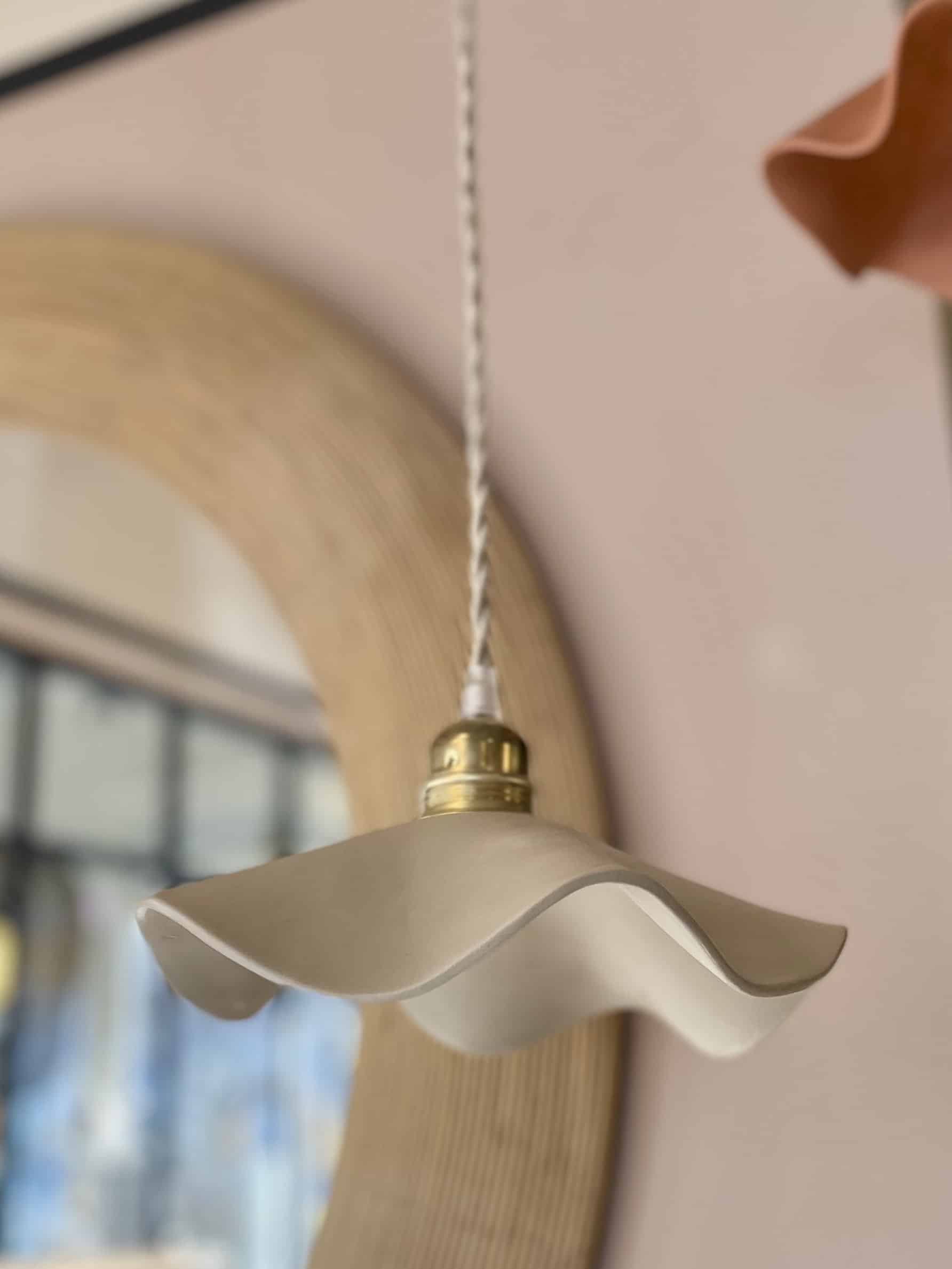 Suspension Carolina Sidonie Créations blanche 2